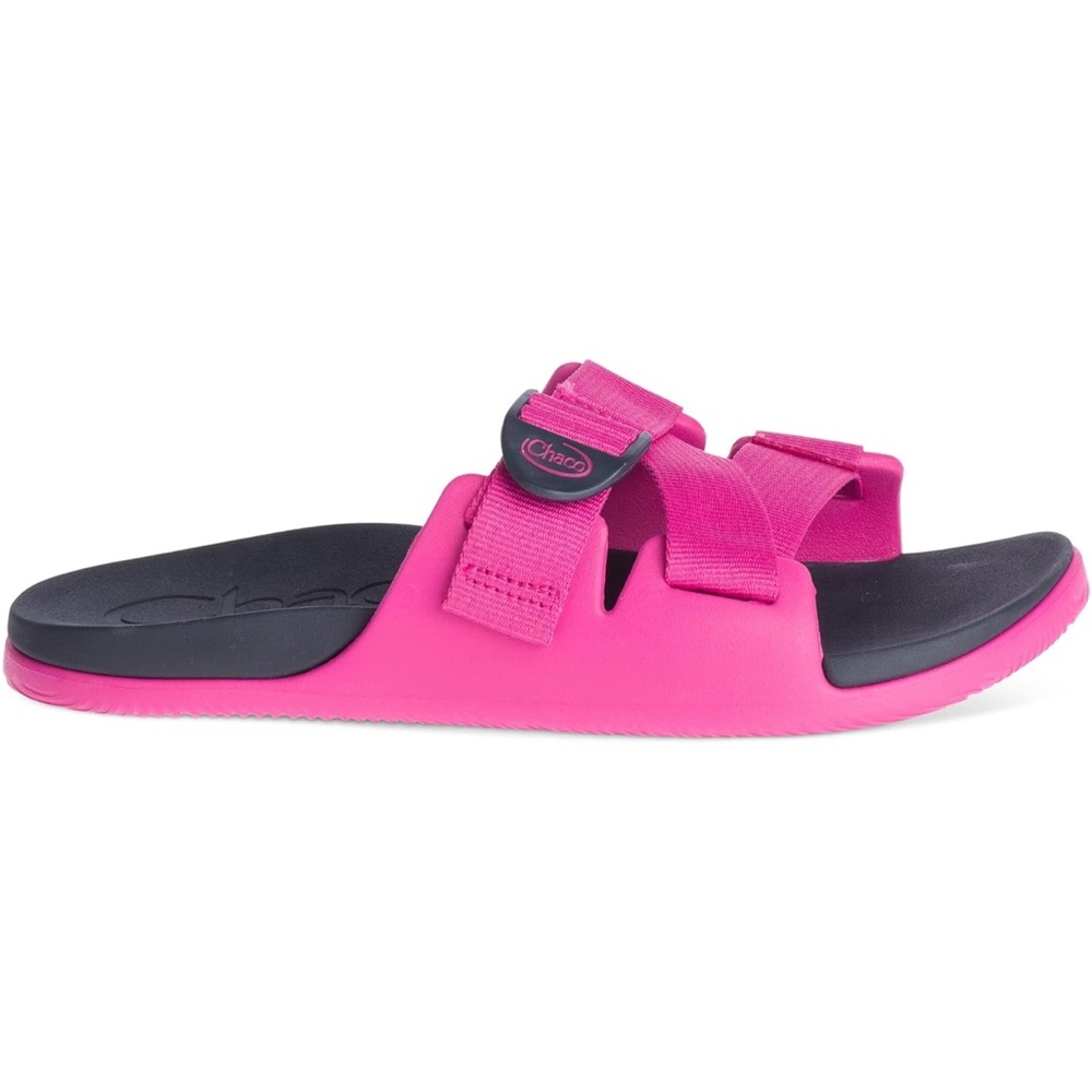 Chaco Kids Chillos Slide Sandal, magenta size 3M. Brand new in box!